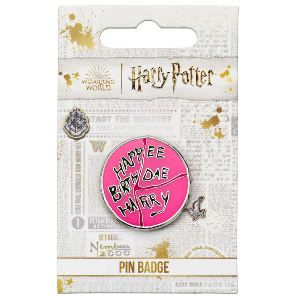 Harry Potter Happee Birthdae Harry Tårta pin badge