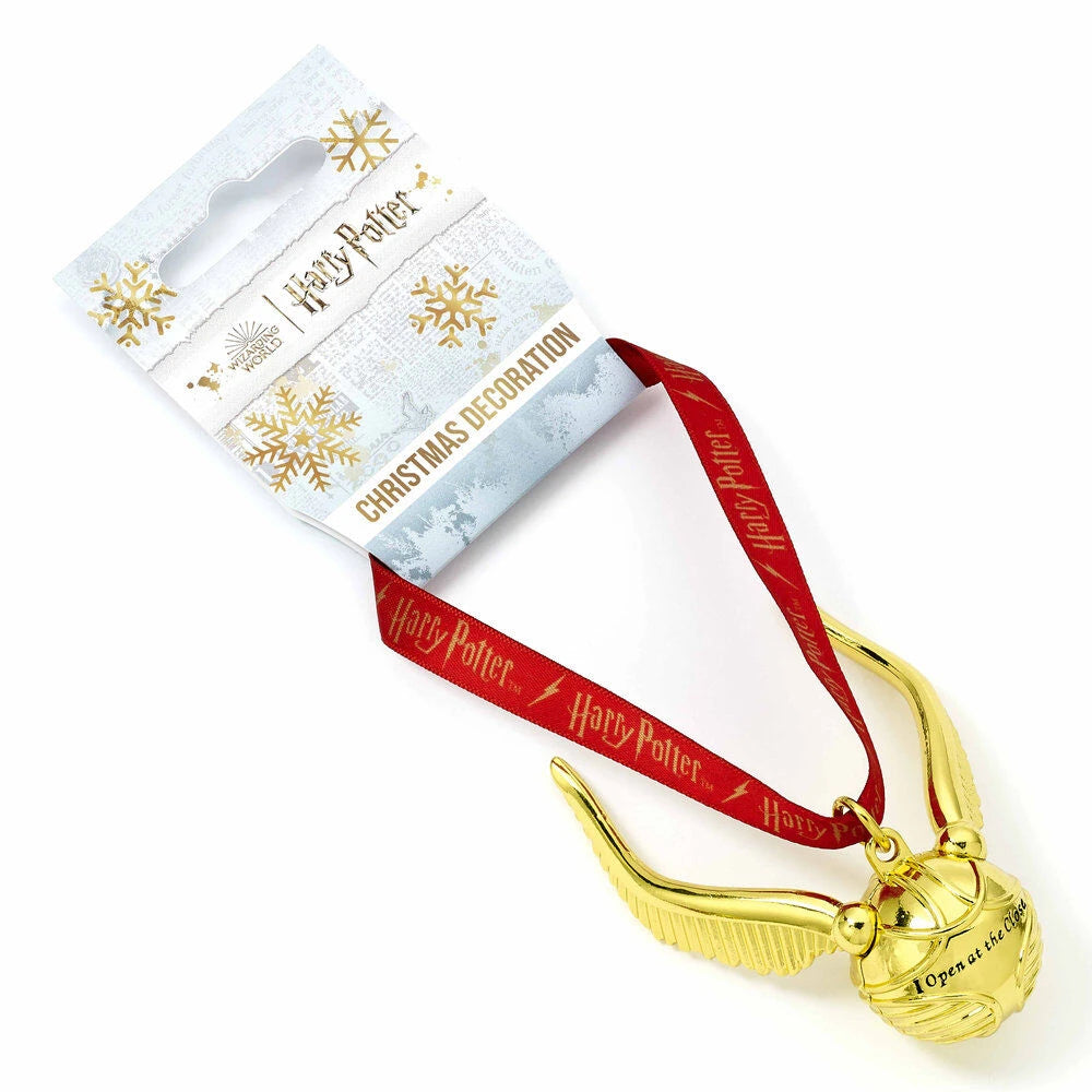 Julprydnad Golden Snitch Harry Potter