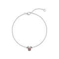 Disney Minnie Februari sterling silver armband
