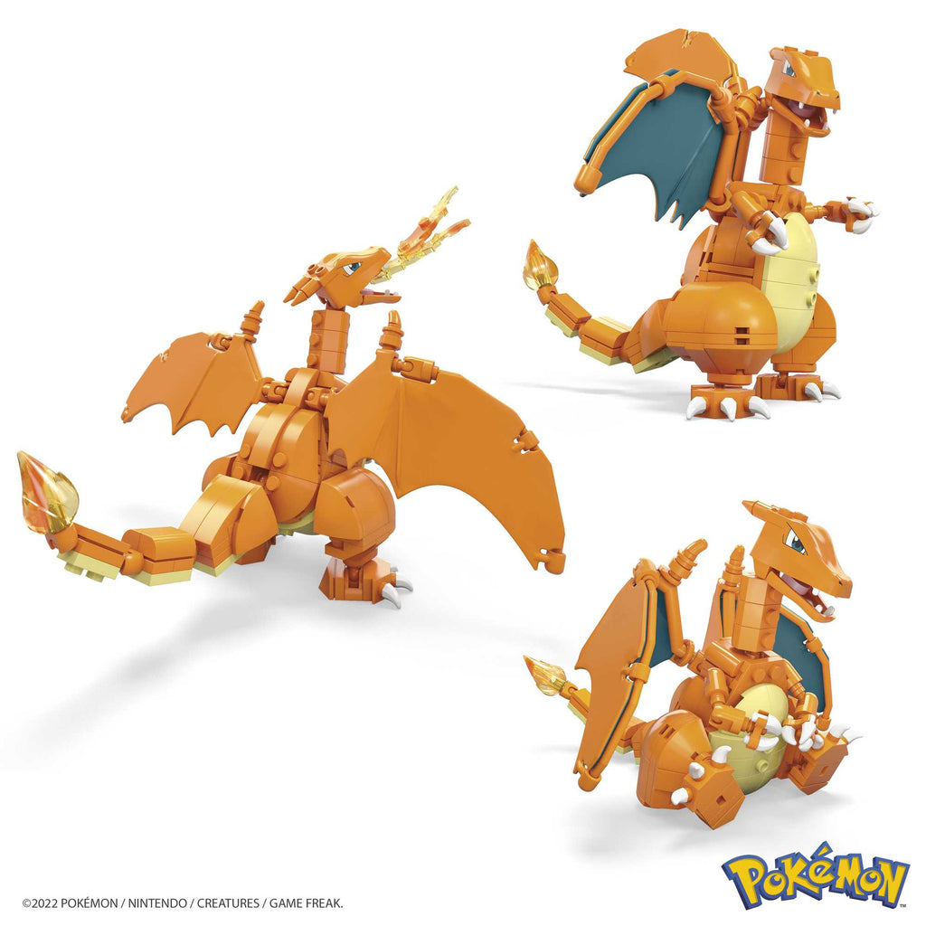 MEGA Pokémon GWY77 Byggleksak - Charizard Byggsats