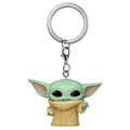 Pocket POP Nyckelring Star Wars The Mandalorian Yoda The Child