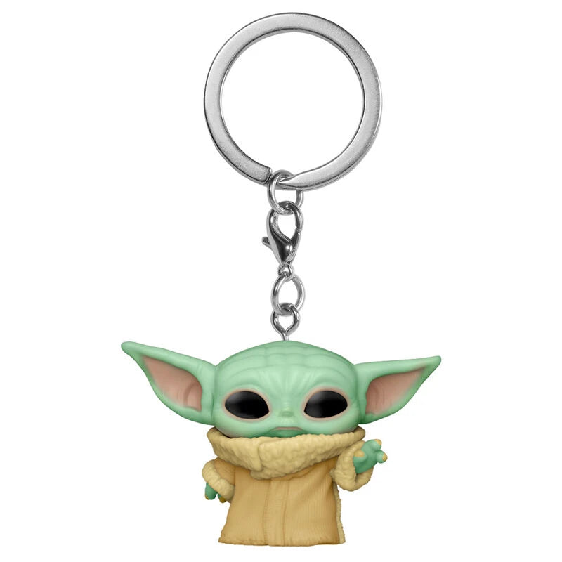 Pocket POP Nyckelring Star Wars The Mandalorian Yoda The Child