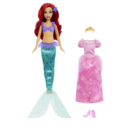 Disney The Little Mermaid - Mermaid to Princess Ariel Docka