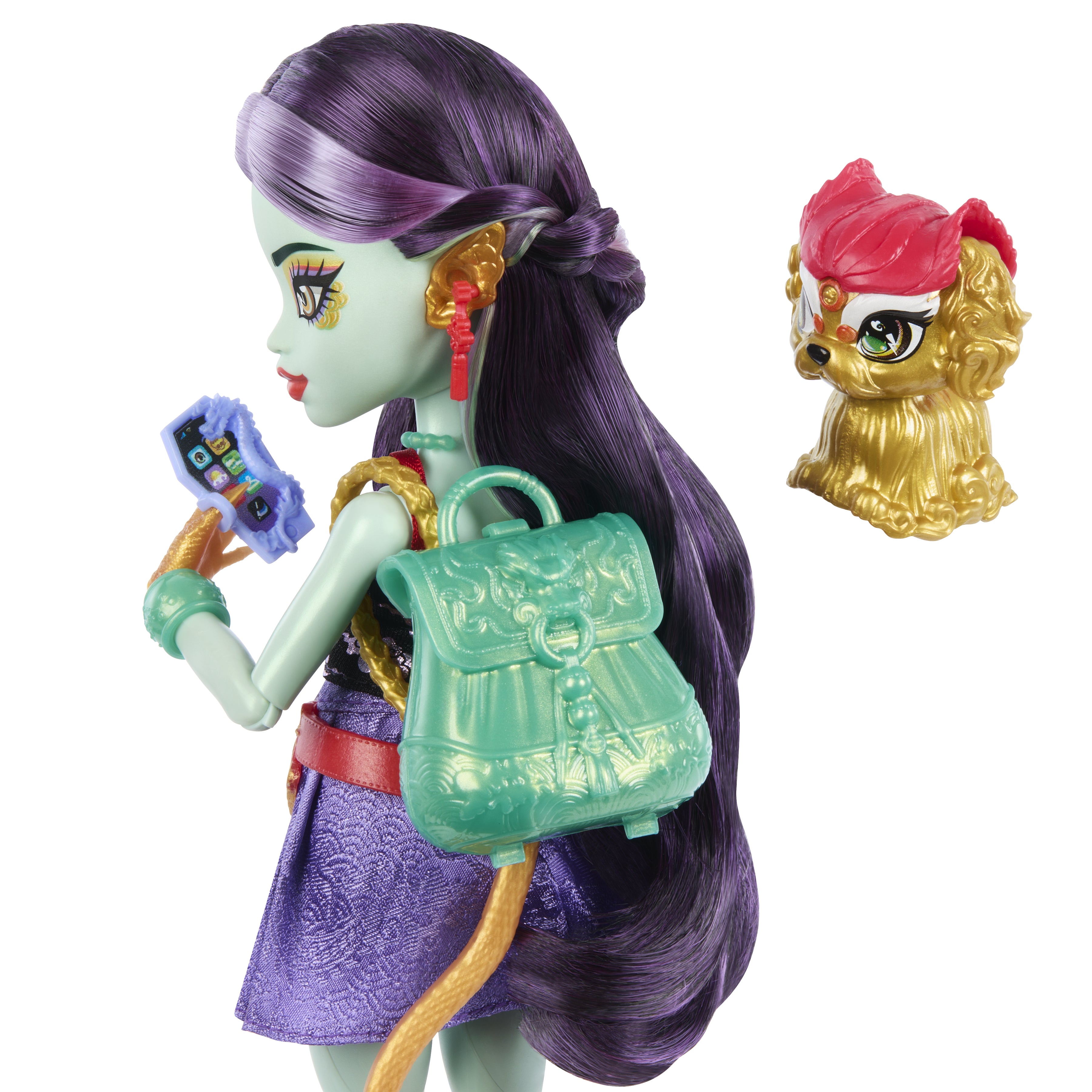 Monster High Jinafire Long-Docka med Tillbehör