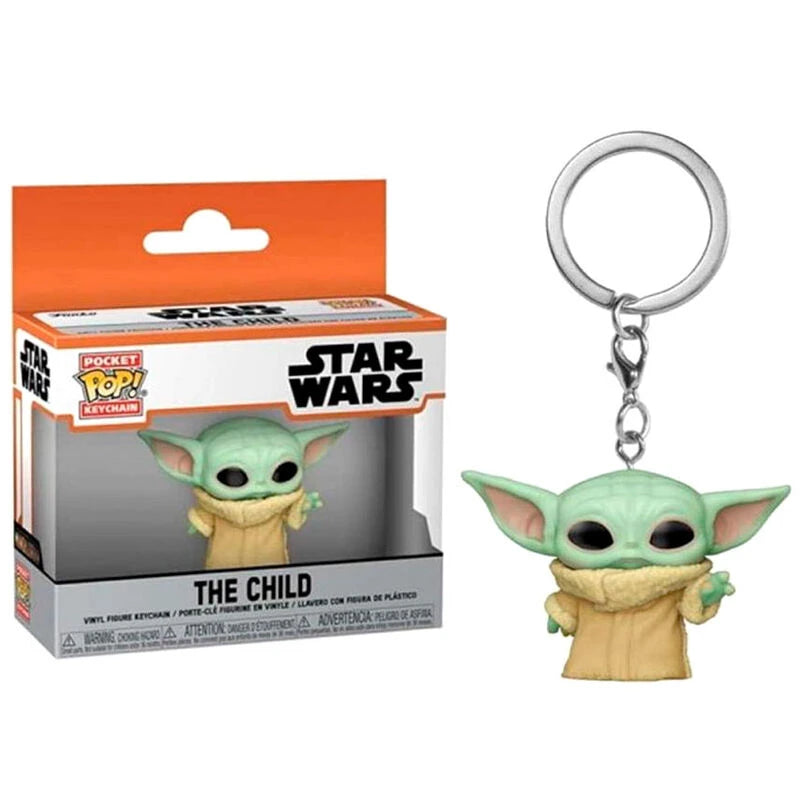 Pocket POP Nyckelring Star Wars The Mandalorian Yoda The Child