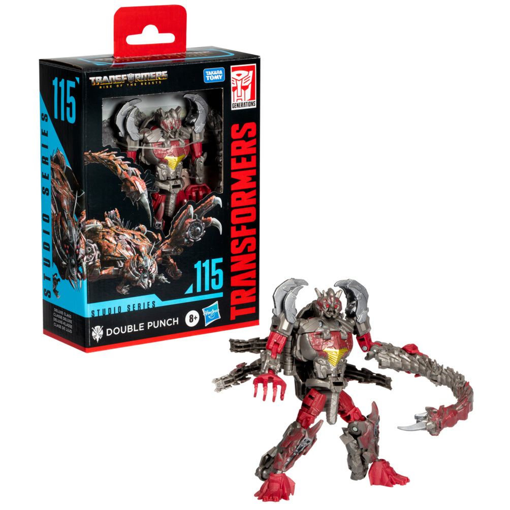 Transformers Rise of the Beats Studio Series Double Punch Figur 11cm