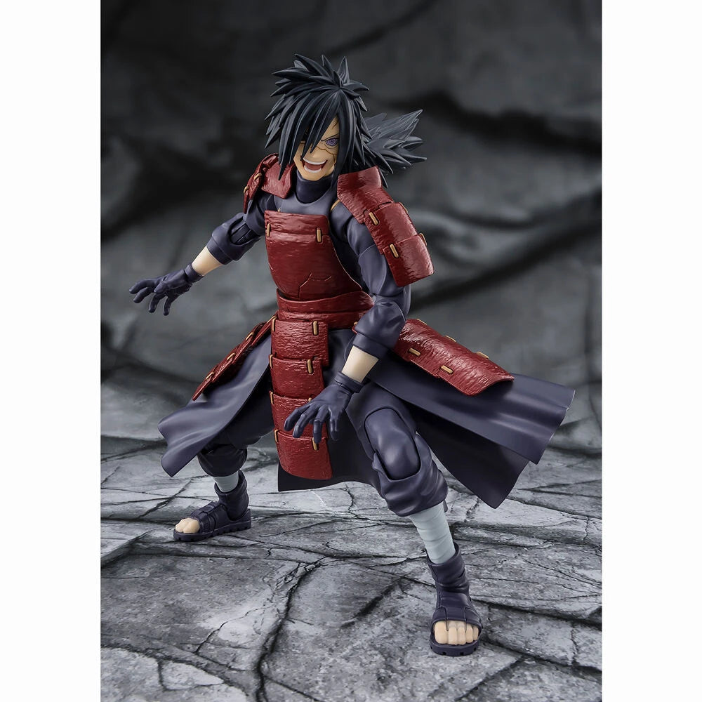 Naruto Shippuden Legend of Darkness Madara Uchiha S.H. Figuarts figur 17cm