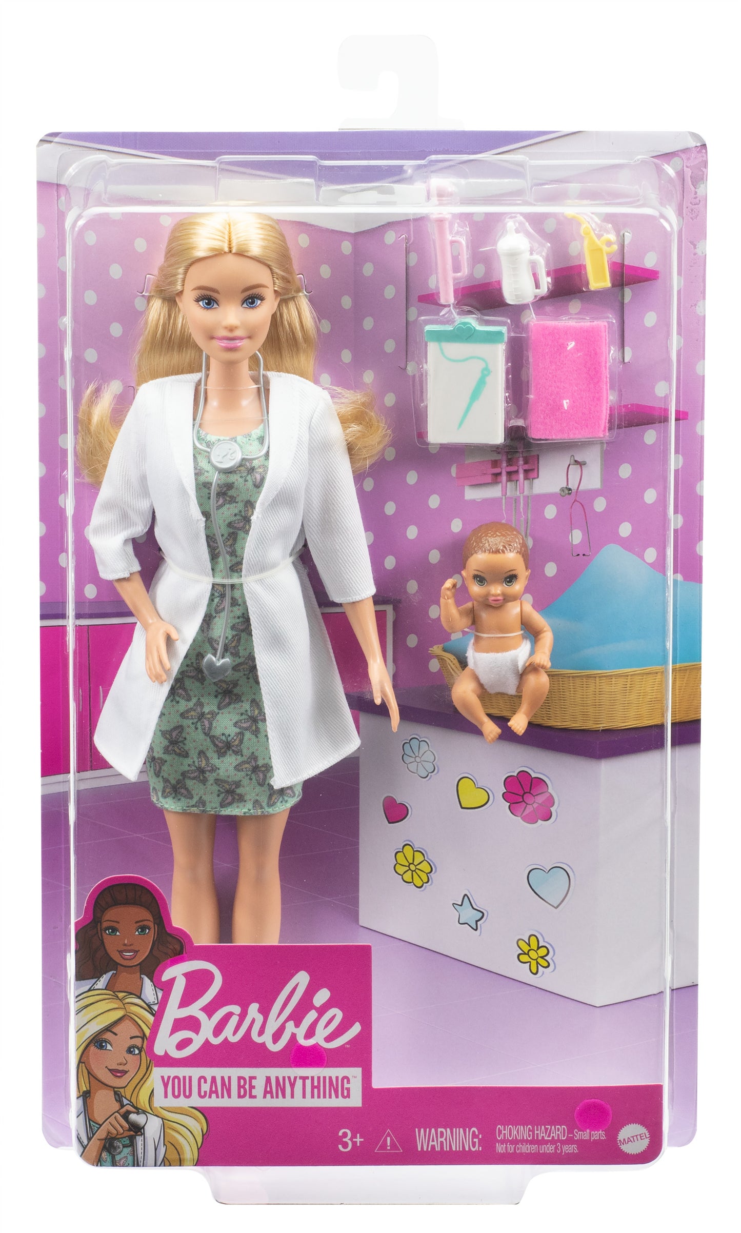 Barbie Baby Doctor Docka