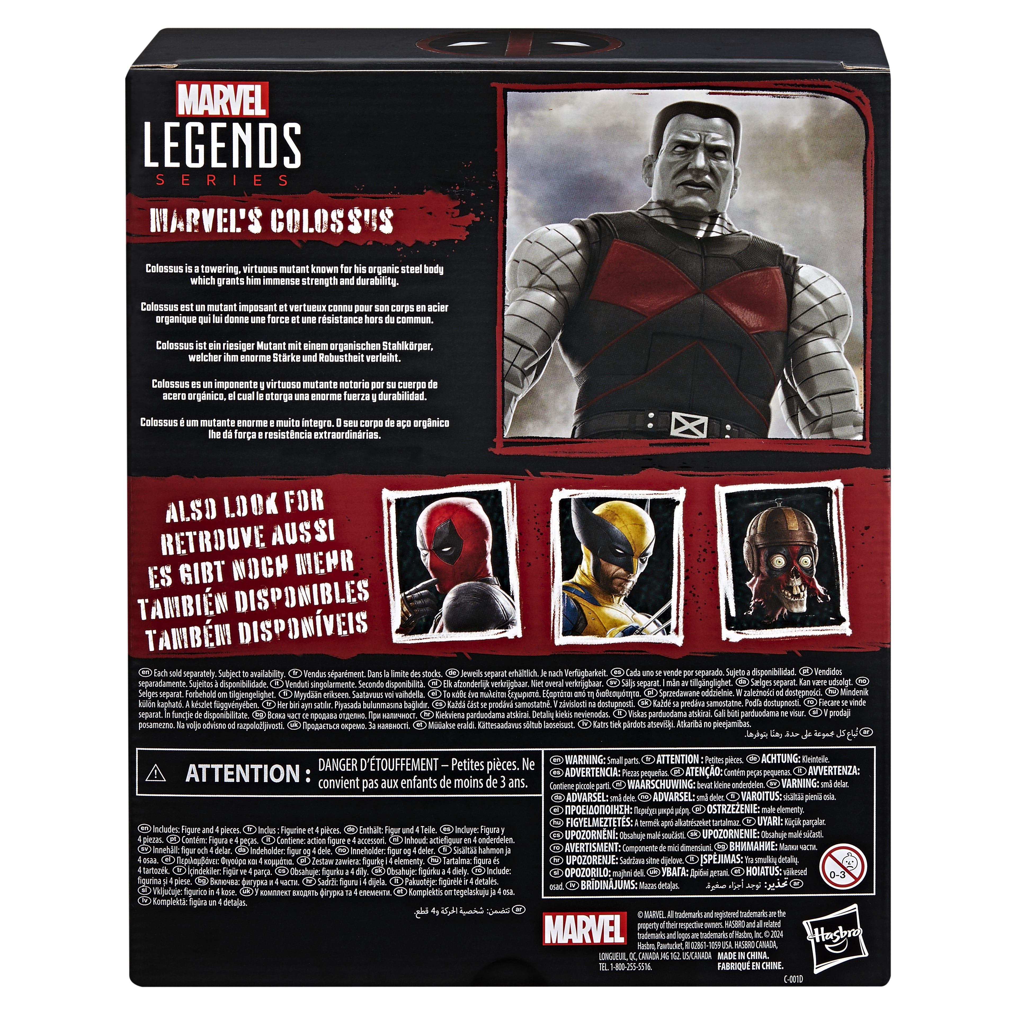 Marvel Legacy Collection Deadpool Colossus Figur 15cm