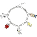 Armband Peanuts Snoopy med berlocker
