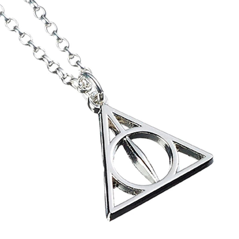Harry Potter Dödsrelikerna silverhalsband