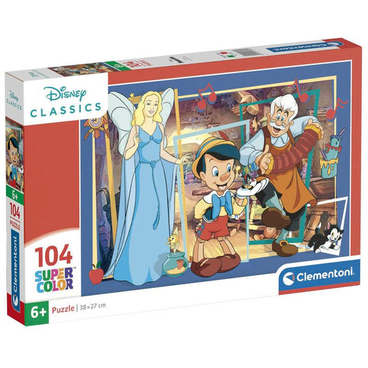 Disney Pinocchio Pussel 104pcs