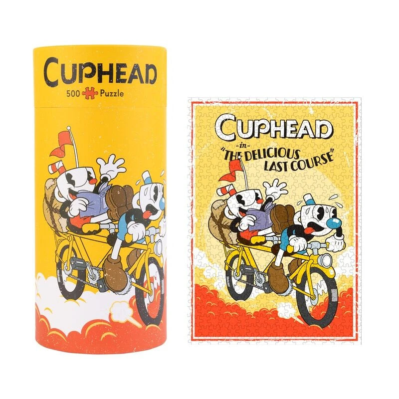 Cuphead Delicious Last Course pussel 500 bitar