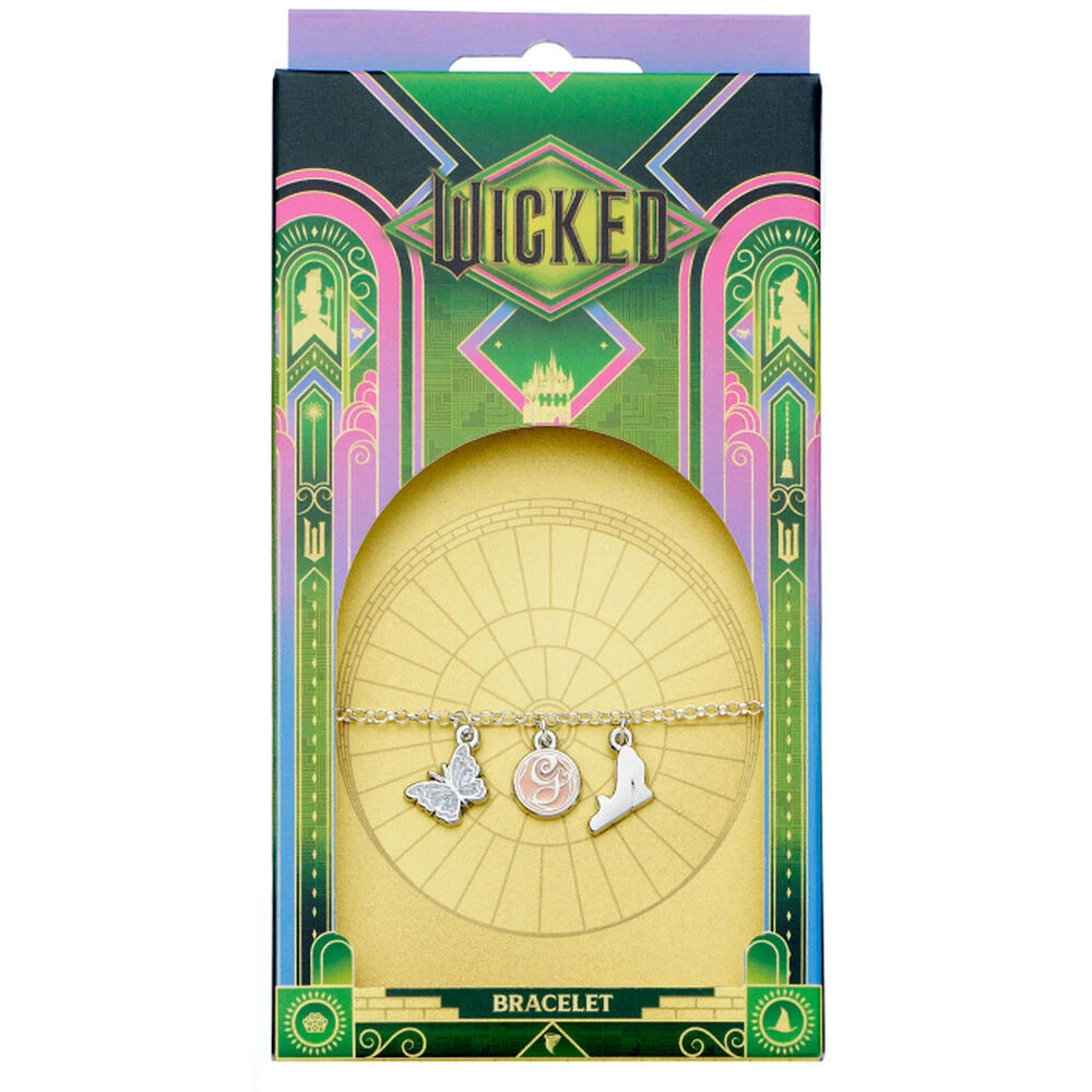 Wicked For Good Glinda Icons Charm armband