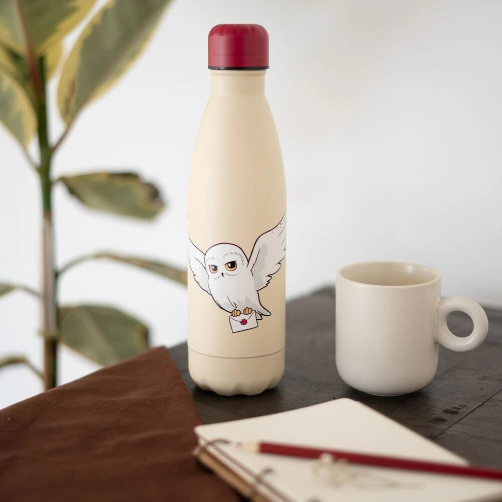 Harry Potter Hedwig Rostfri stålflaska 500ml