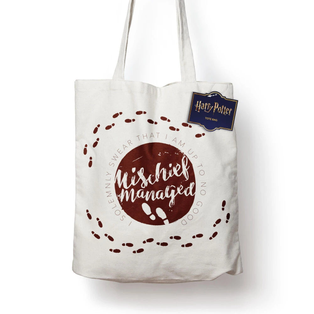 Harry Potter Marauders Map shopping bag