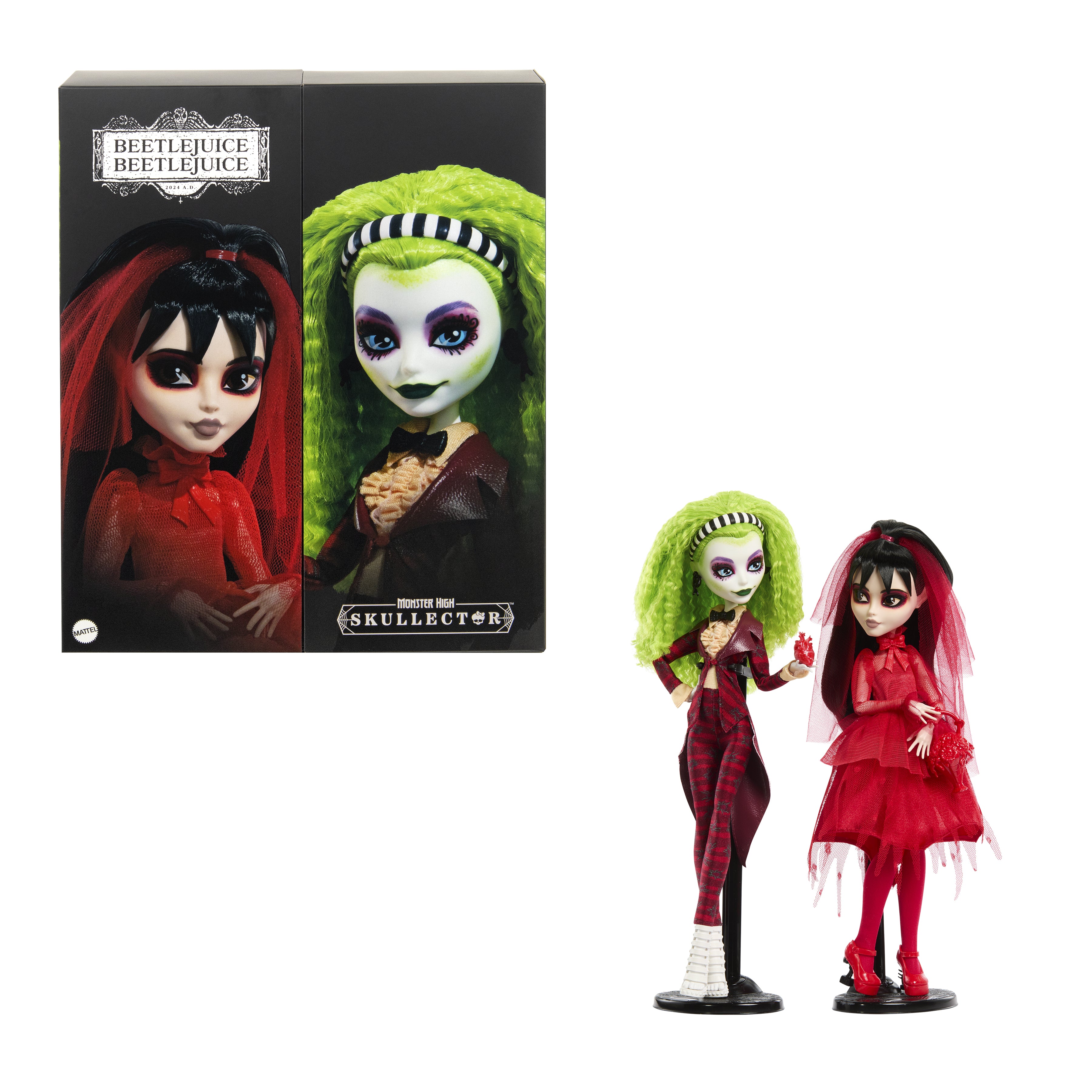 Monster High Beetlejuice Set – 2 Dockor Skullector
