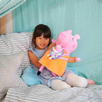 Greta Gris Mummy Pig med Evie gosedjur 33cm