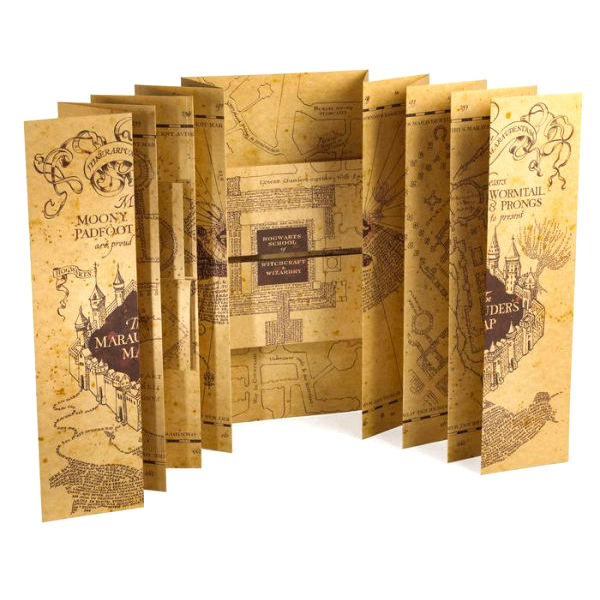 Harry Potter Marauder's Map Replika