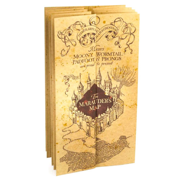 Harry Potter Marauder's Map Replika