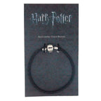 Harry Potter svart läder charm armband 20 cm