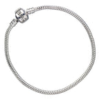 Harry Potter Silver Charm Bracelet - Storlek 19 CM