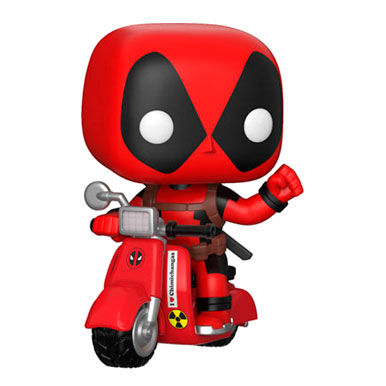 POP Figur Marvel Deadpool & Scooter