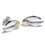 Harry Potter Deathly Hallows Golden Snitch Plattformörhängen Set