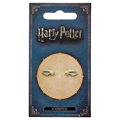 Harry Potter Golden Snitch Örhängen - Magiska Smycken för Fans