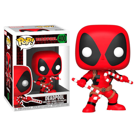 Funko POP Marvel Holiday Deadpool med Godisbitar