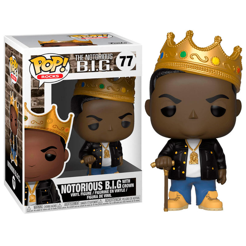 POP Figur Notorious B.I.G. med Krona