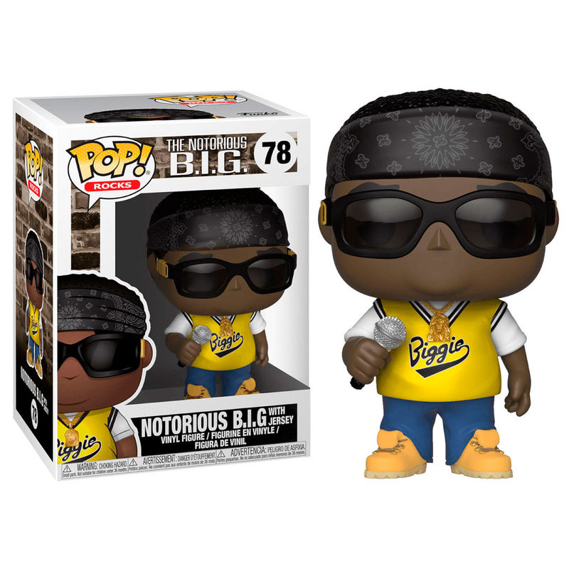 Funko POP Figur Notorious B.I.G. i Jersey