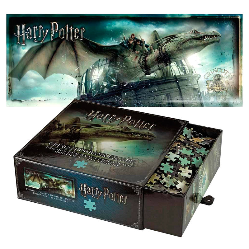 Harry Potter Gringotts Bank Escape Pussel 1000 Pusselbitar