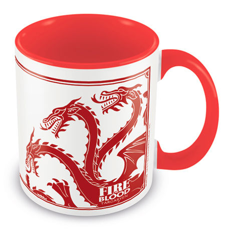 Game of Thrones Targaryen Mug - Keramisk Kopp med 315ml Kapacitet