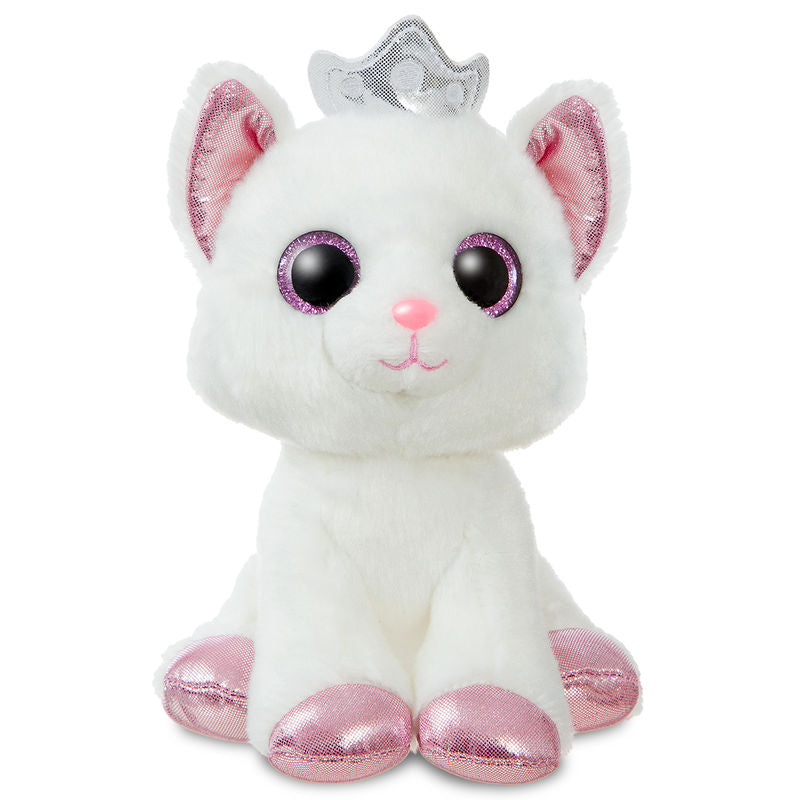 Mjuk Katt Platt Plüschtass 18cm