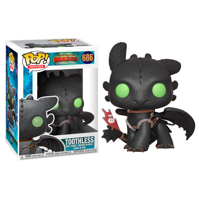Funko POP Figur Draktränaren 3 Tandlöse 9cm