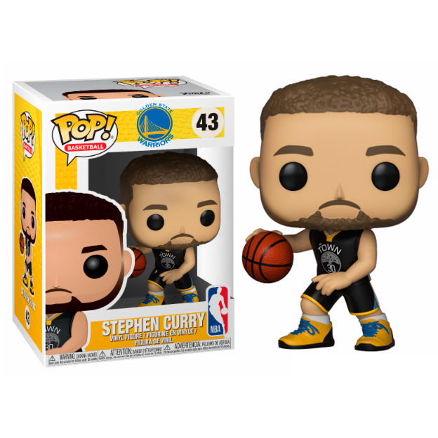 Funko POP Figur - NBA Warriors Stephen Curry 9cm