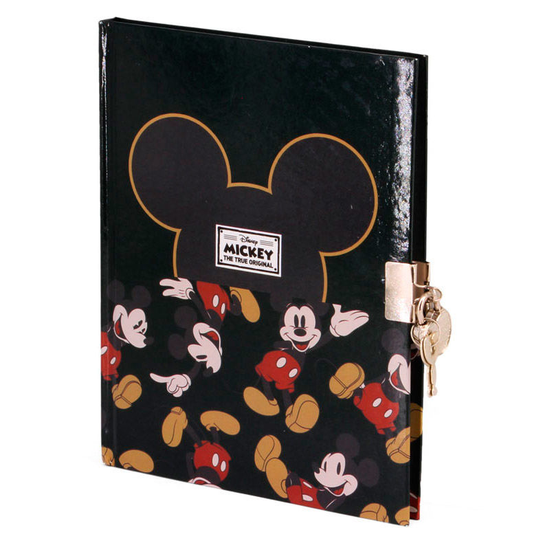 Disney Mickey Sann dagbok med nyckel