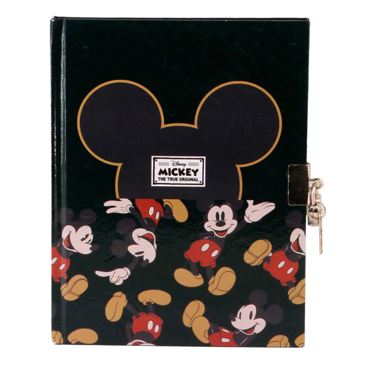 Disney Mickey Sann dagbok med nyckel
