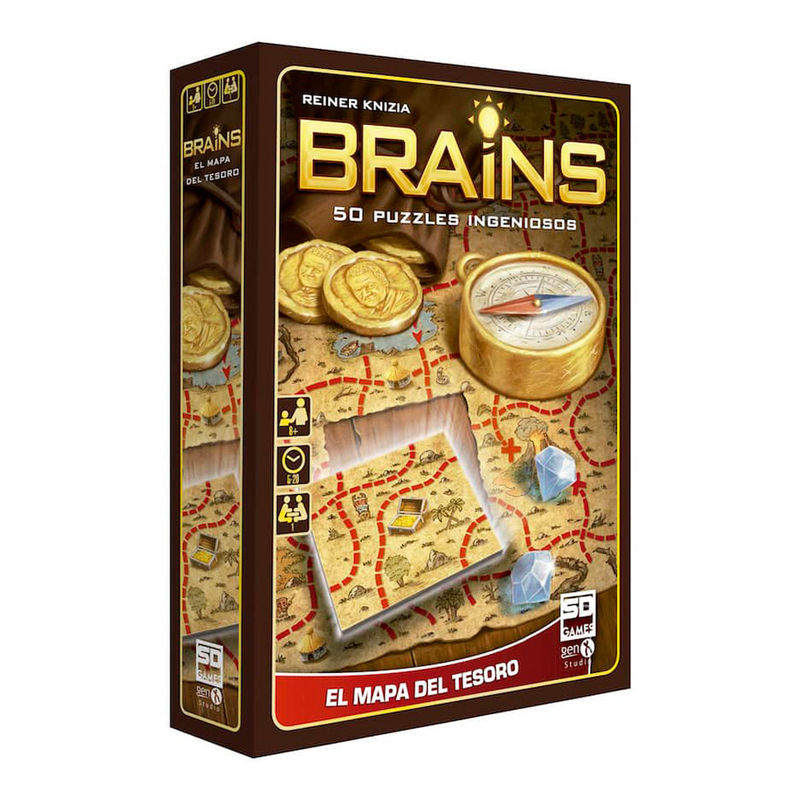 BRAINS Skattkarta Brädspel