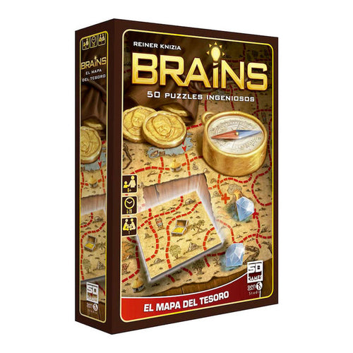 BRAINS Skattkarta Brädspel