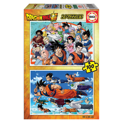 Dragon Ball Super Puzzle 2x100 delar