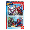 Marvel Spiderman Pussel 2x48 Bitar