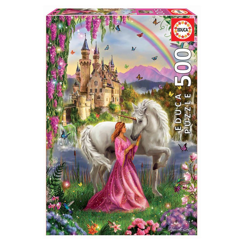 Fairy and Unicorn 500-delars pussel