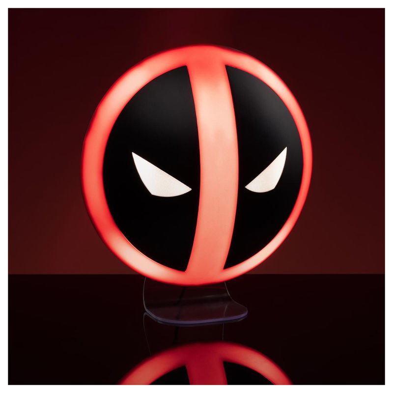 Marvel Deadpool Logo Light med Bas och USB Sladd
