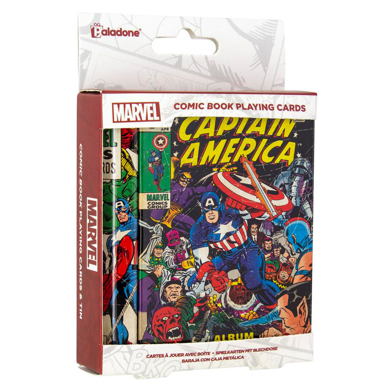 Marvel Comics Kortlek i Metallisk Förpackning