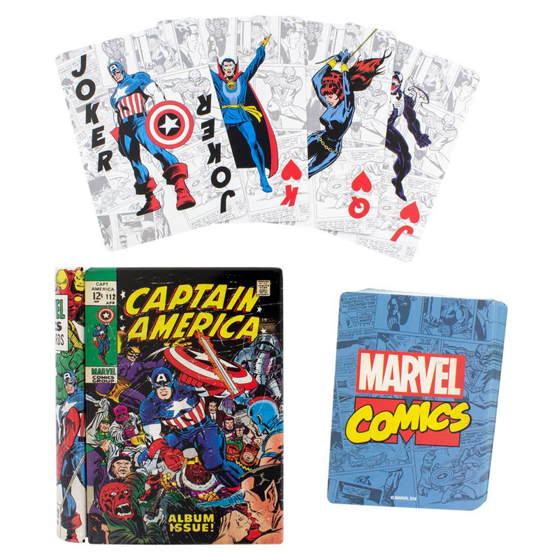 Marvel Comics Kortlek i Metallisk Förpackning