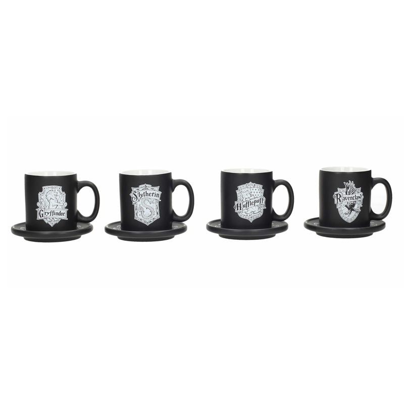 Harry Potter Emblems Mini Espresso Mug Set