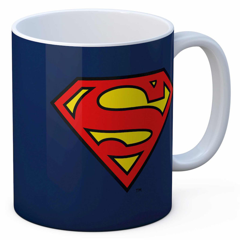 DC Comics Superman Logo Mug - Kaffe och Te i Superhjälte Stil