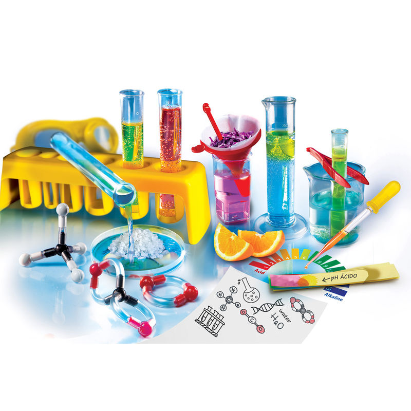 Kemiskt Laboratorium för Barn - Utforska Vetenskap med 150 Experiment